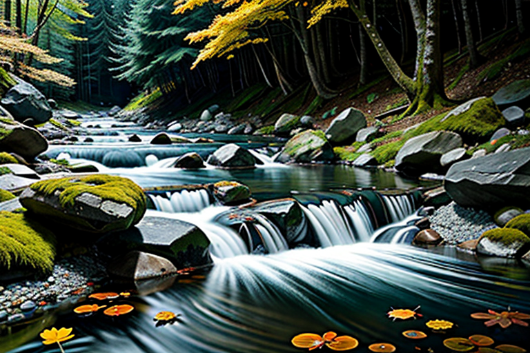 小川のせせらぎ